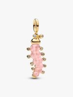 Pink Caterpillar Charm