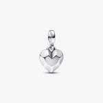 Faceted Heart Mini Dangle - Me