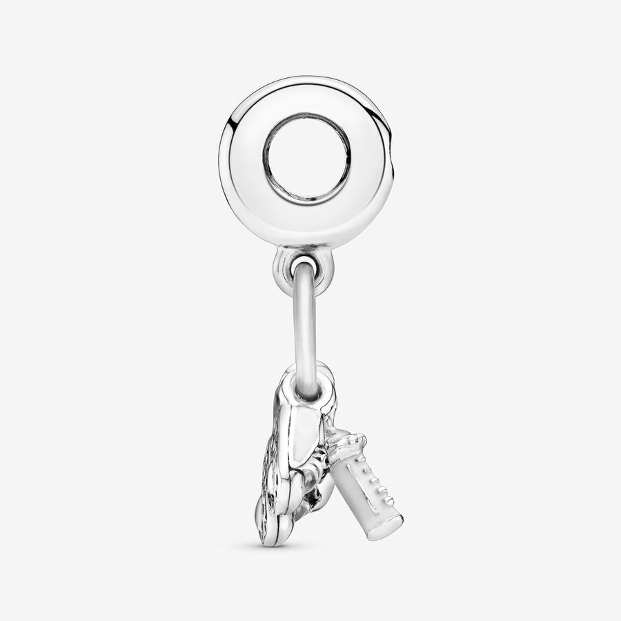 Baby Bottle and Shoes Dangle Charm - Image 2