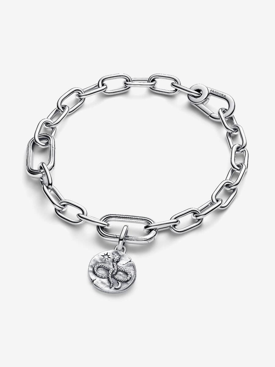 Infinity Snake Medallion Charm - Image 2