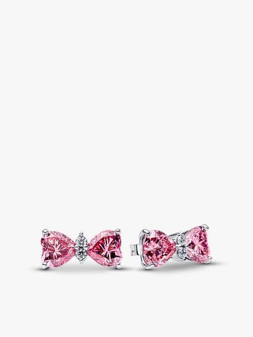 Wrapped In A Bow Necklace and Earring Set - Image 3