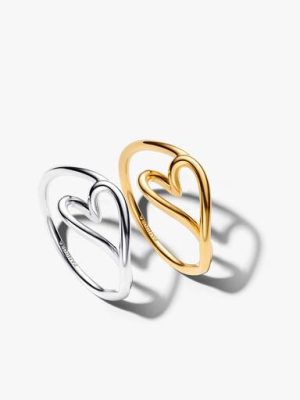 Essence Delicate Heart Friendship Ring Set