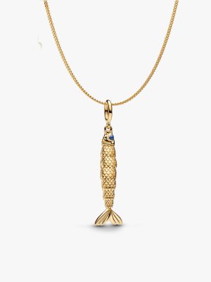 Sardine Fish Necklace Set