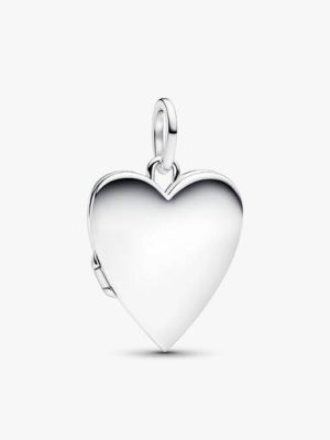 Engravable Openable Heart Tag Pendant Necklace