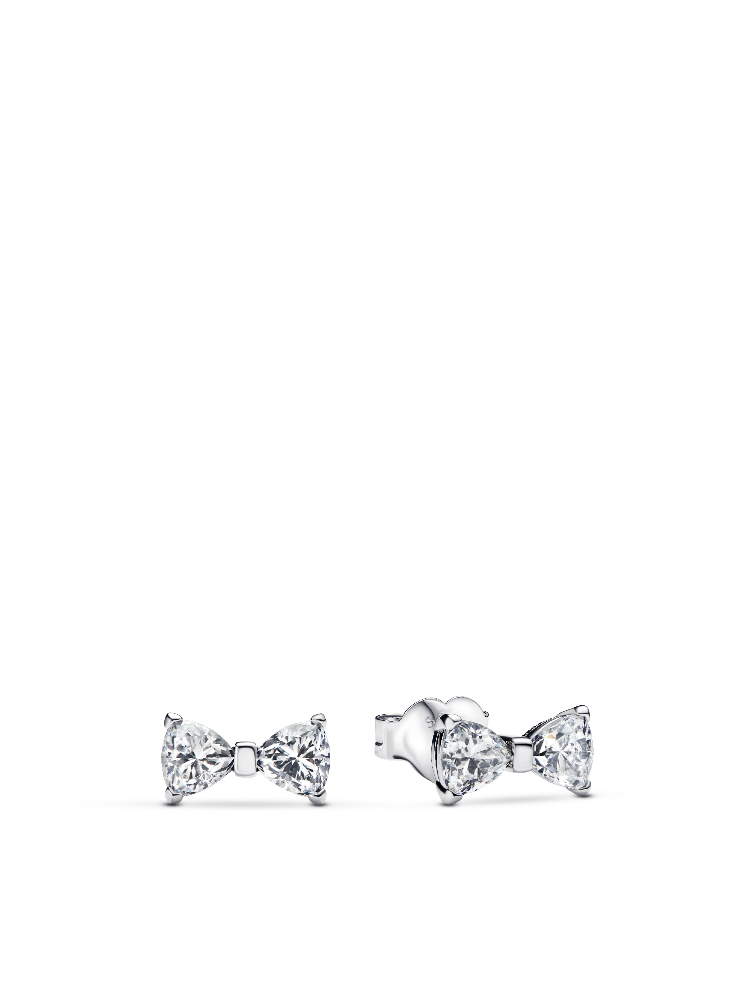 Sparkling Bow Stackable Earring Set - Image 4