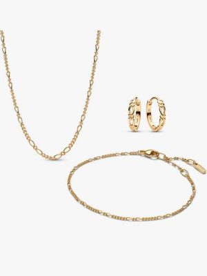 Era 14K Gold Figaro Jewelry Set