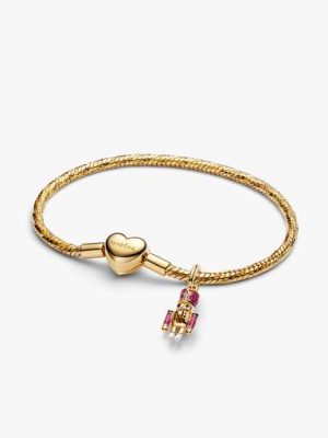 Holiday Nutcracker Engravable Charm Bracelet Set