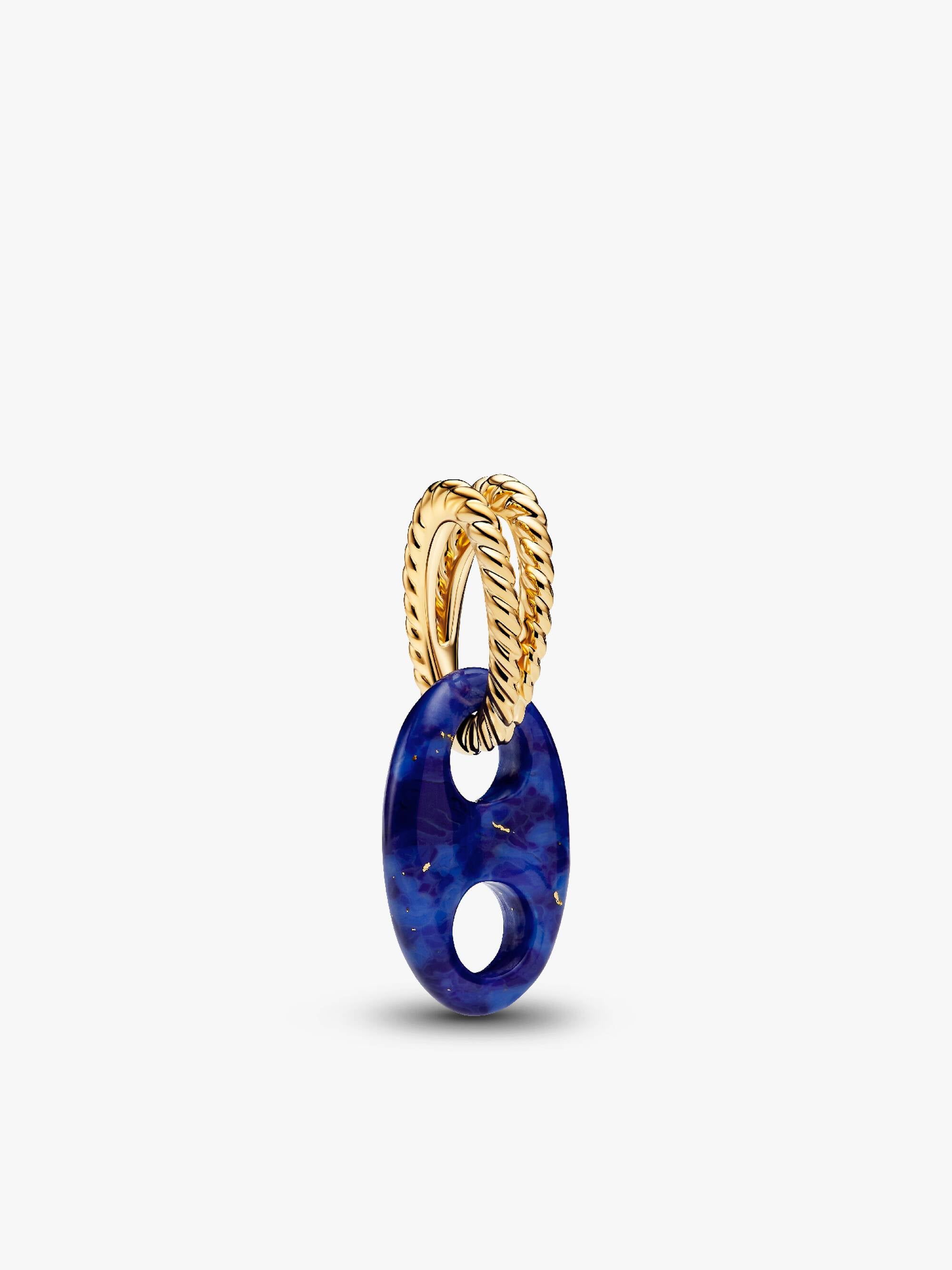 Blue Mariner Link Charm Neckle Set - Image 3