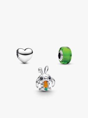 Disney Spring Stitch Charm Trio