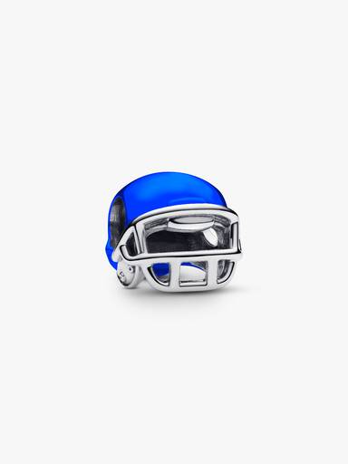 Royal Blue Football Helmet Charm - Image 2