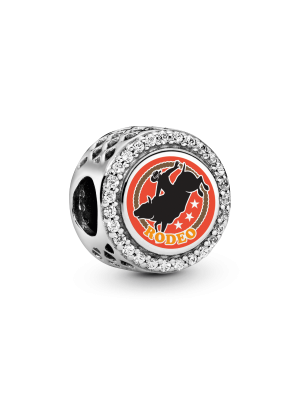Rodeo Bucking Bull Charm