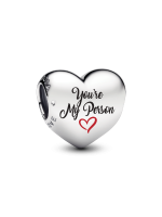 Engravable You're My Person Heart Charm