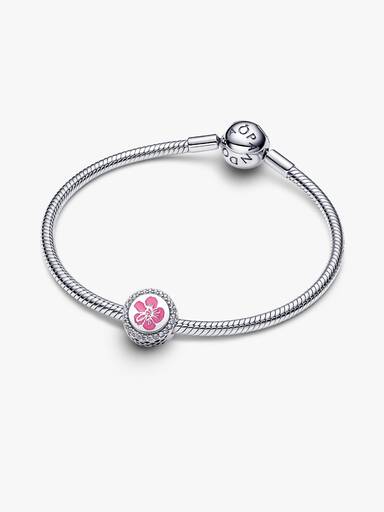 Hawaii Hibiscus Flower Charm - Image 3