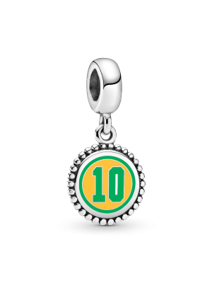 Brazil #10 Soccer Charm