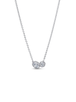 Embracing Halo Necklace