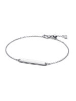 Engravable Bar Chain Bracelet
