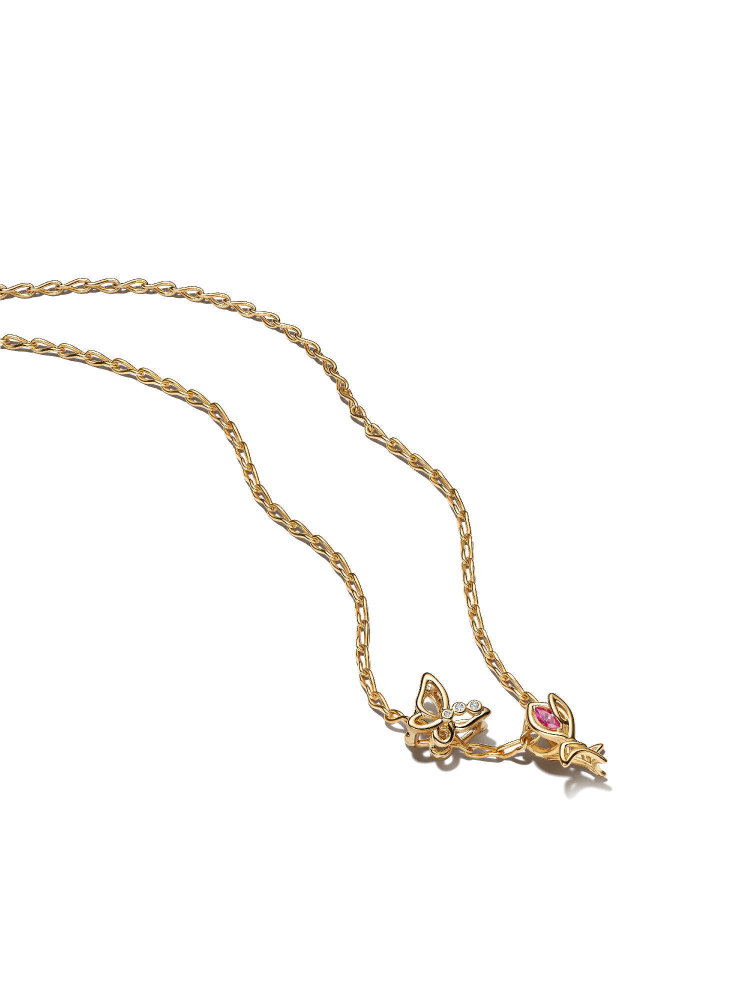 Engravable Heart Oversized Tag Pendant - Image 7