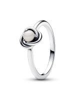 June Birthstone Eternity Circle Ring