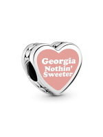 Georgia Nothin Sweeter Heart Charm