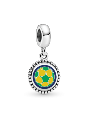 Brazil Soccer Charm