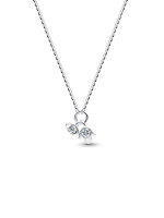 Talisman Sterling Silver Lab-Grown Diamond Evil Eye & Hamsa Hand Dangle Pendant Necklace