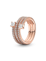 Triple Spiral Ring