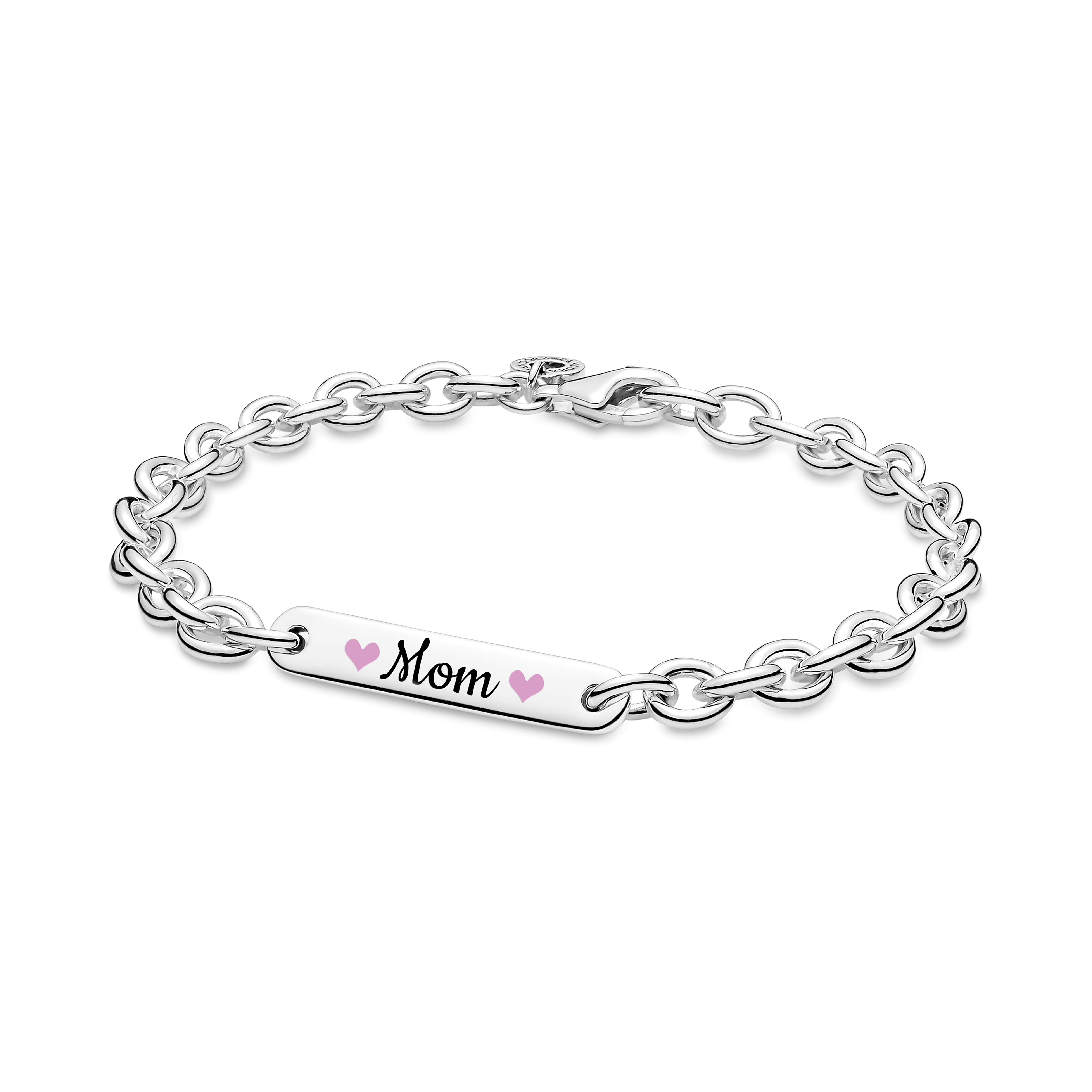 Mom Bar Link Bracelet