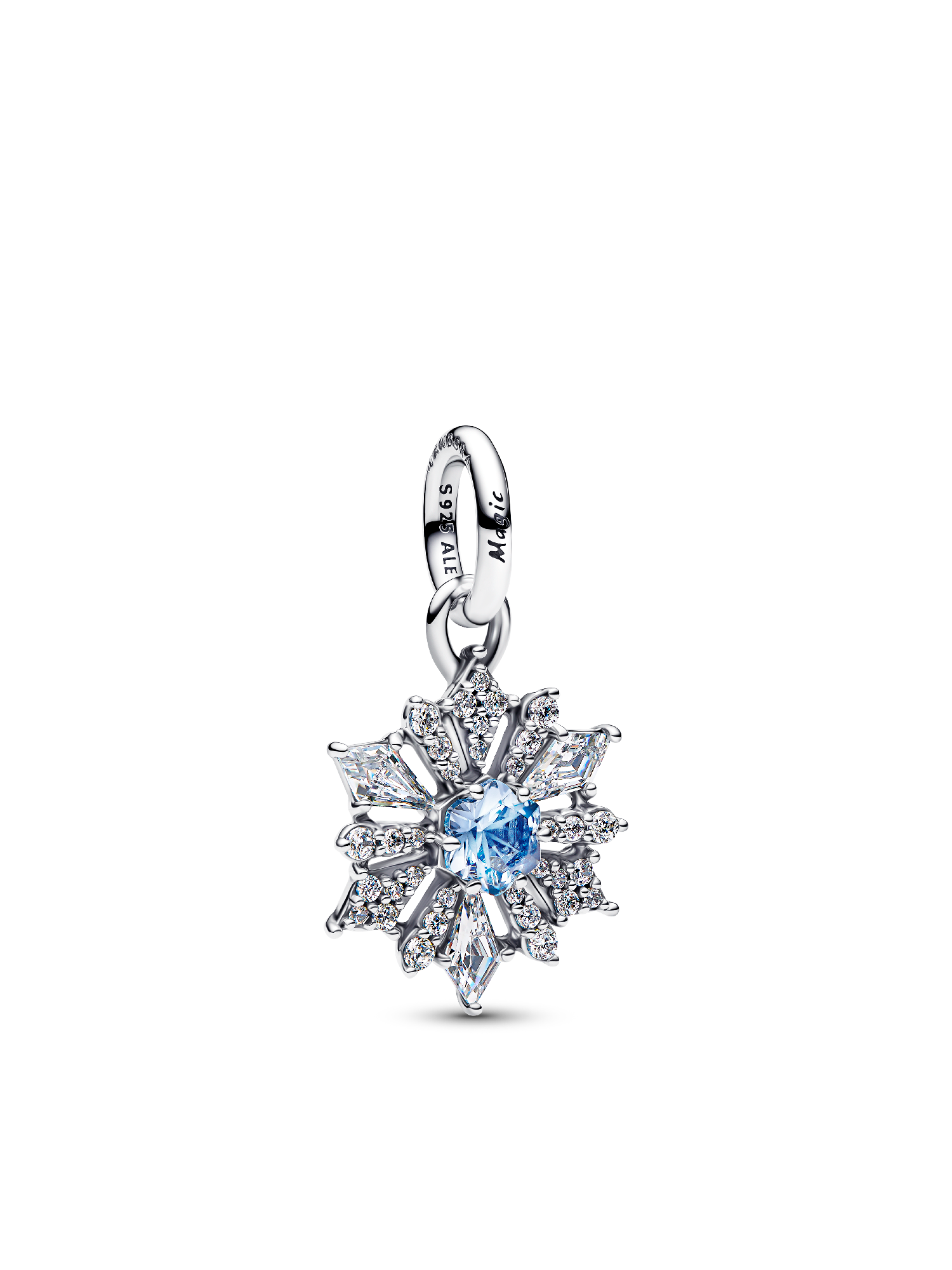 Disney Frozen Queen Elsa Snowflake Dangle Charm - Image 3