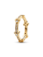 Disney Mickey Mouse & Minnie Mouse Sparkling Eternity Ring