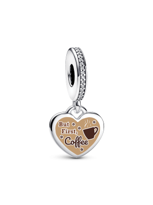 But First Coffee Dangle Charm