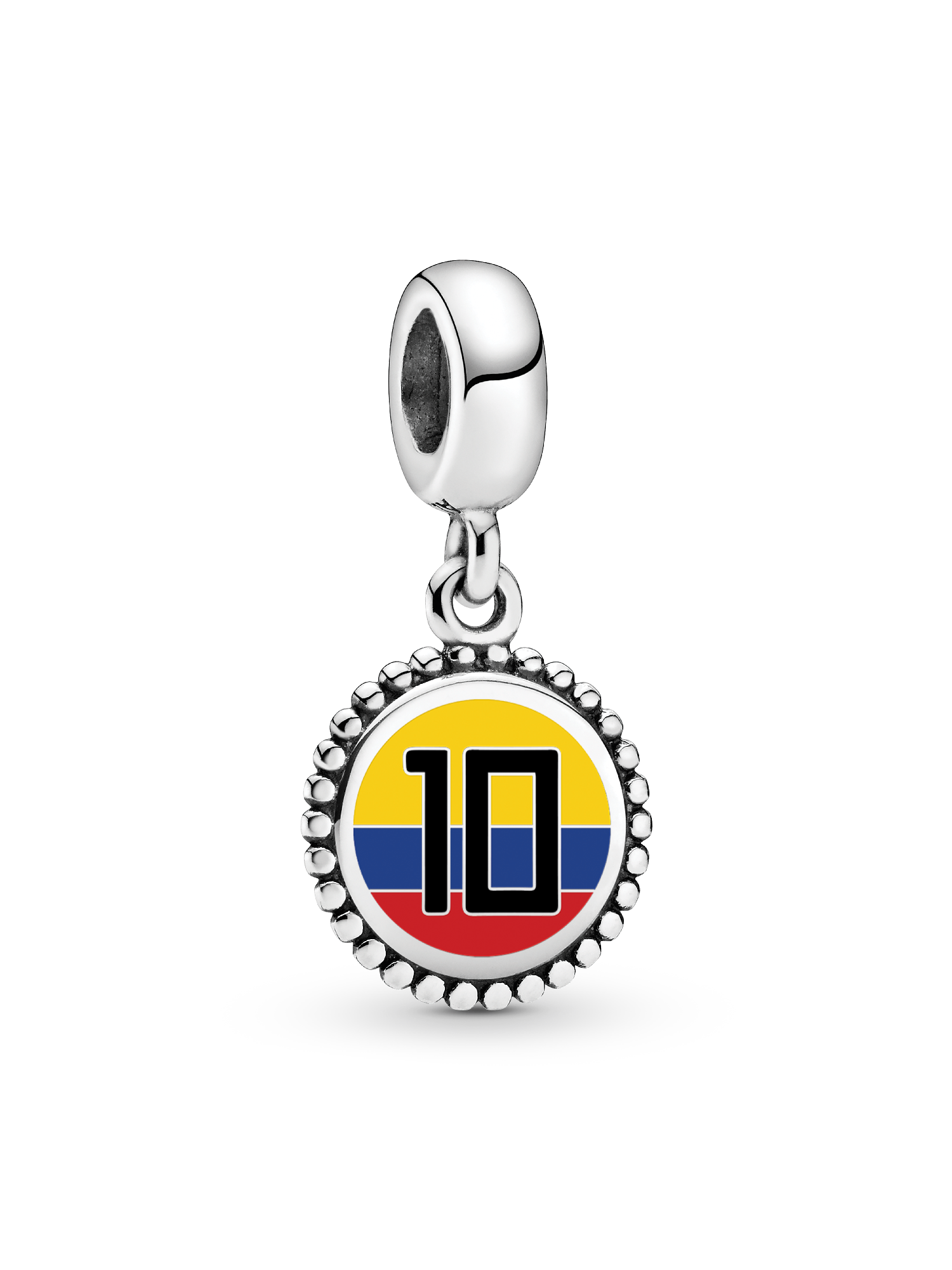 Colombia #10 Soccer Charm