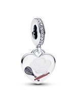 Engravable Baking Tools Heart Dangle Charm