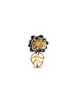 Disney Princess Tiana Water Lily Lab-grown Diamond Charm
