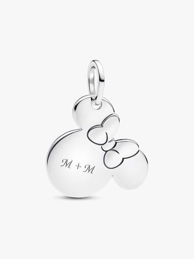 Disney Minnie Mouse Engravable Dangle Charm - Image 5
