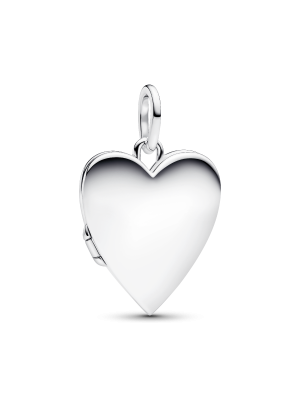 Engravable Openable Heart Tag Pendant