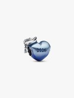 Graduation 2026 Heart Charm Pair with Moment series bracelet