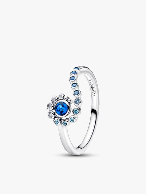 Flower&Ocean Wave Ring Set - Image 3