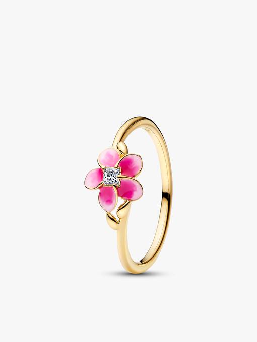 Flower&Ocean Wave Ring Set - Image 2