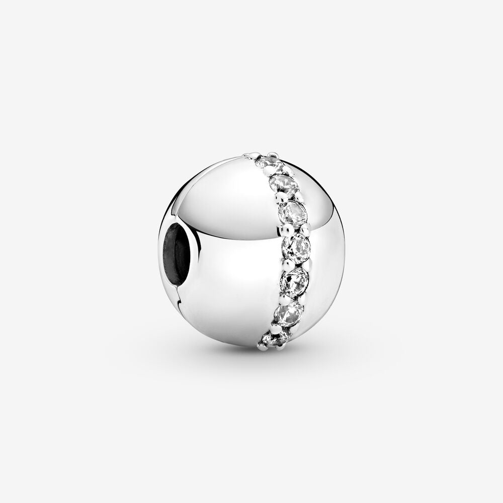 Sparkling Line Clip Charm