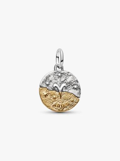 Aries Zodiac Medallion Charm - Image 6