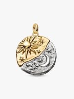 Sun & Moon Oversized Medallion Charm