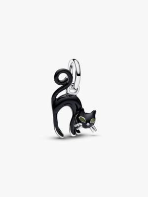 Black Cat Dangle Charm
