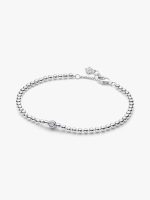 Beads & Sparkling Stone Bracelet