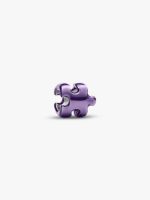 Purple Puzzle Piece Mini Charm