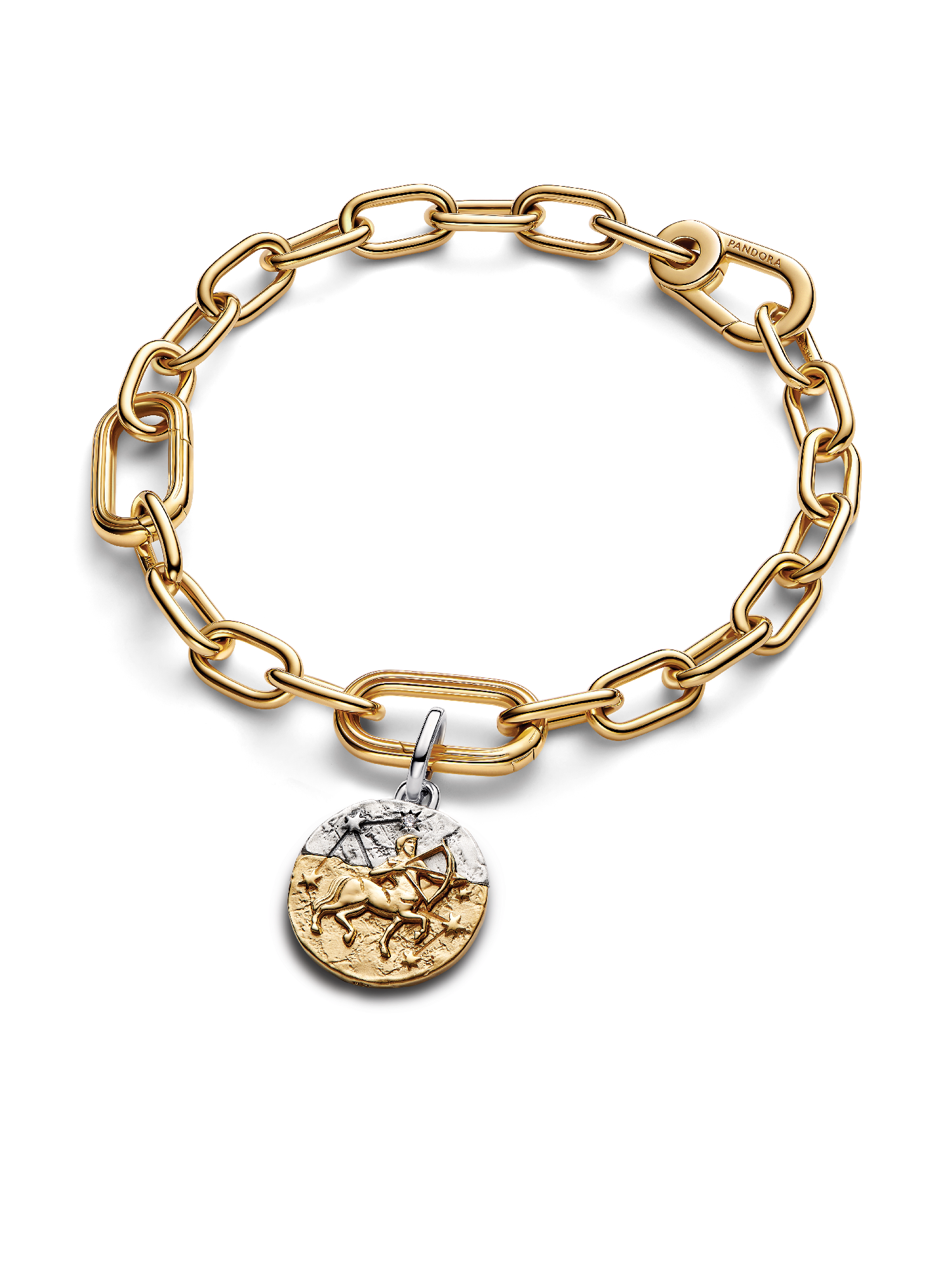 Sagittarius Medallion Charm Bracelet Set - Image 2