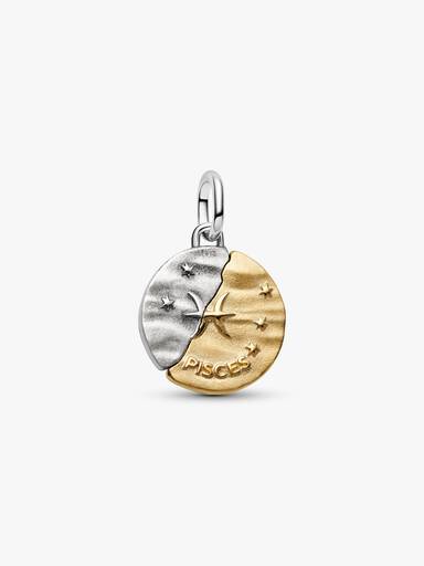 Pisces Zodiac Medallion Charm - Image 5