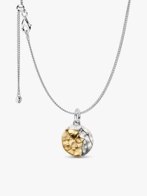 Aquarius Medallion Charm Necklace Set