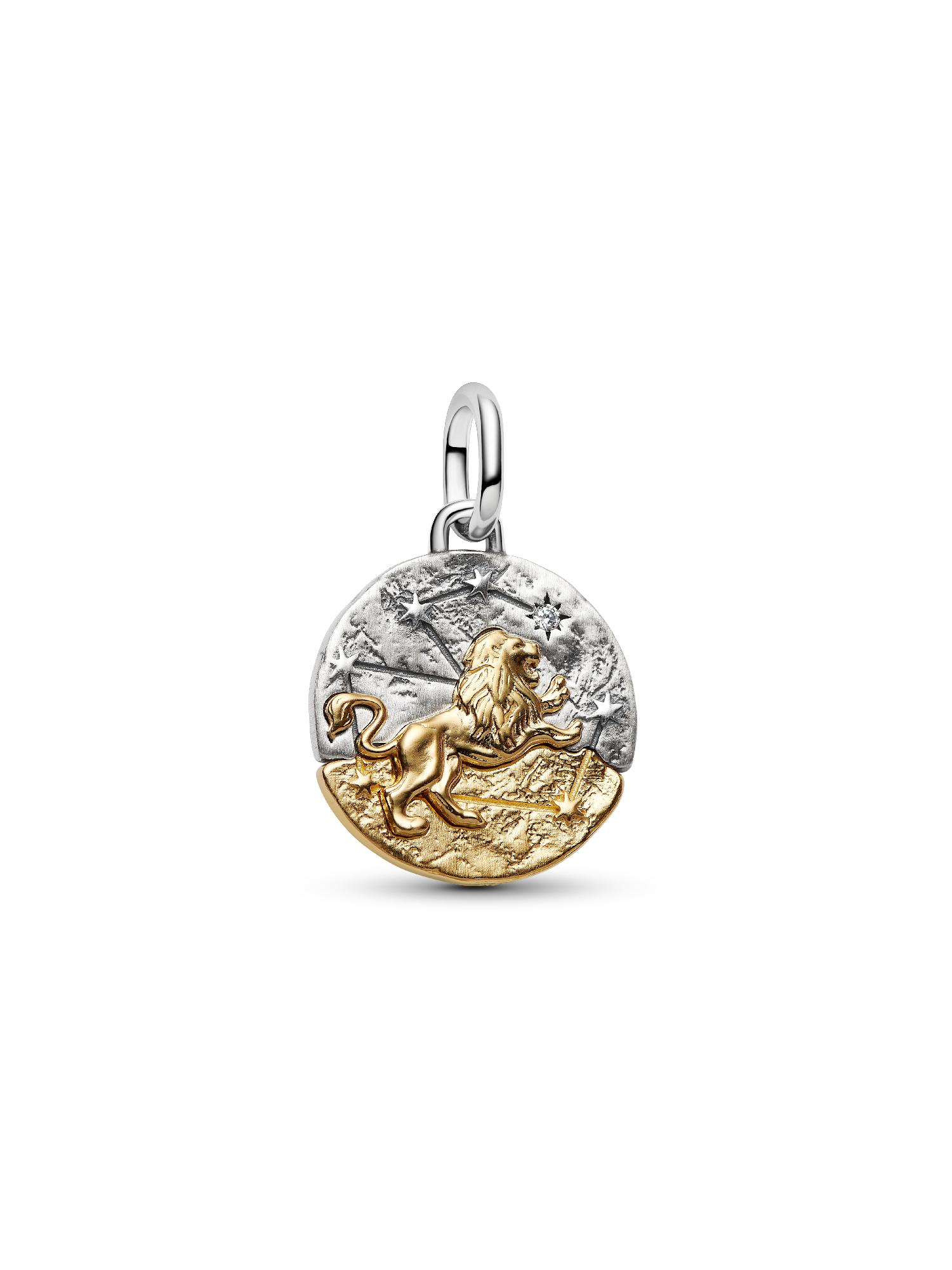 Leo Zodiac Medallion Charm - Image 2