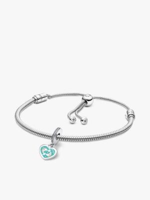 Pisces Dangle Charm Bracelet Set