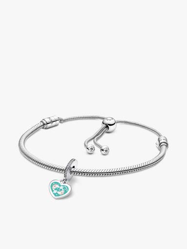 Pisces Dangle Charm Bracelet Set